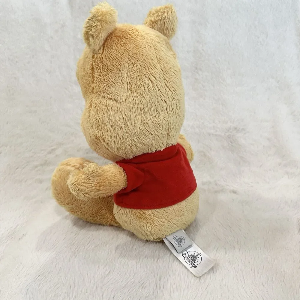 Disney Parks Winnie The Pooh 10” Big Feet Plush Stuffed Animal Toy Bear